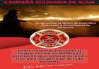 Campaña Solidaria del Agua: Piden donaciones de agua mineral para los Bomberos Voluntarios