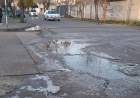 El Municipio solicita circular con precaución por la presencia de escarcha debido a pérdidas de agua de ABSA 