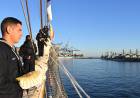 La fragata ARA “Libertad” arribó a Vaparaíso, su último puerto internacional