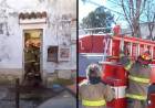Bomberos Voluntarios acudieron a un incendio de vivienda pero se trataba de una quema de basura