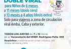Recomiendan la vacunación antes de viajar a zonas con circulación de sarampión