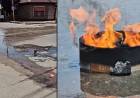 Vecinos y comerciantes prendieron fuego para decir “basta a ABSA” por los desbordes cloacales