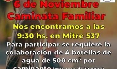 El próximo domingo se realizará la caminata solidaria de Bomberos Voluntarios Punta Alta