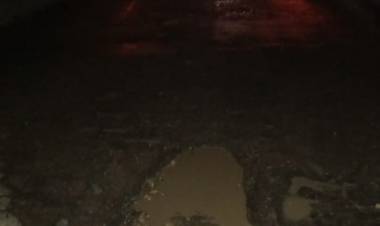 El mal estado de la ruta 3 vieja provocó otro accidente de tránsito