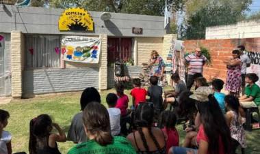 Acción solidaria en el comedor "Los chicos del barrio"