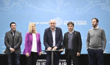 El Intendente Uset firmó convenio para nuevas obras por más de $160 millones