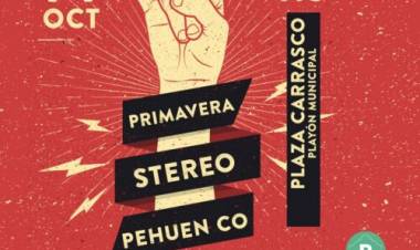 En Pehuen Co, se realizará la 2° edición de Primavera Stereo organizada desde el Municipio 