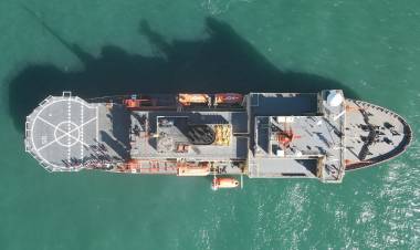 El rompehielos ARA “Almirante Irízar” finalizó sus pruebas de máquinas y sistemas previo a la Campaña Antártica