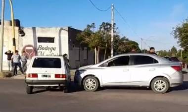 Se produjo un accidente de tránsito en uno de los ingresos a la ciudad