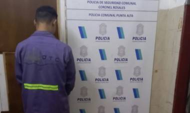 Un delincuente que era buscado por hurto, lo detuvieron por romper una perimetral