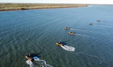 Adiestramiento de la Brigada Anfibia de Infantería de Marina