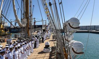 La fragata ARA “Libertad” arribó a Fortaleza