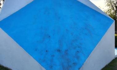 Cuando se daña el patrimonio de todos en la Plaza Belgrano