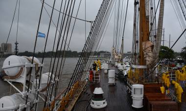 La fragata ARA “Libertad” se despidió de República Dominicana