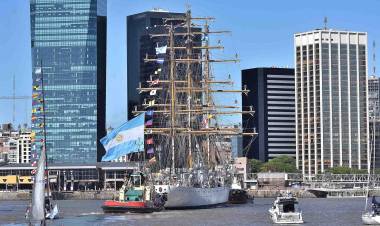 Finalizó el 53º Viaje de Instrucción de la fragata ARA “Libertad”