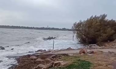 Ya rige un alerta amarillo por vientos fuertes y se esperan importantes marejadas