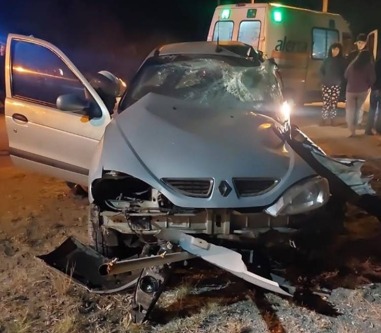 Un auto fue protagonista de un accidente de tránsito en Villa del Mar
