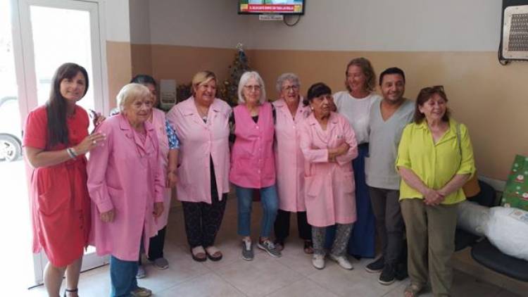 El voluntariado María Goretti recibió una importante donación