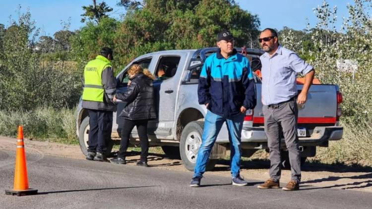 Se realizó un operativo de Contralor Impositivo en el camino a Puerto Rosales