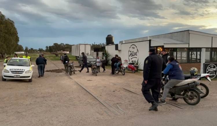 Policía y Tránsito del Municipio de Coronel Rosales secuestraron 10 motos en un operativo