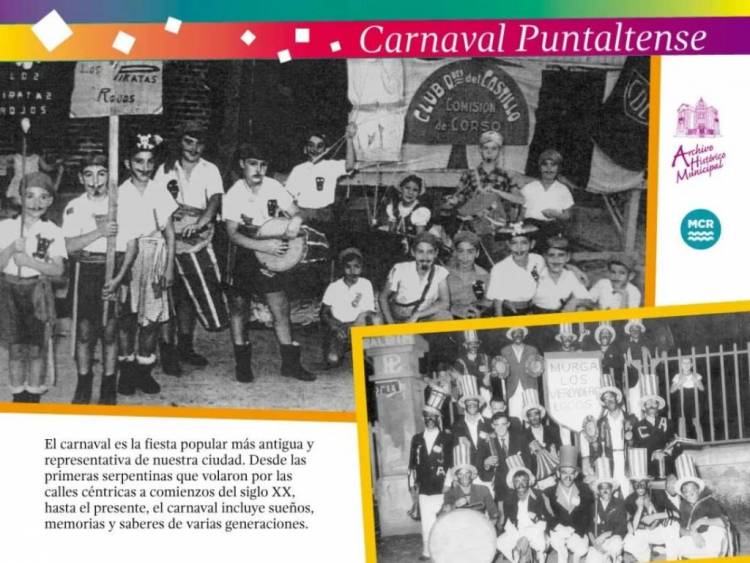 El Archivo Histórico Municipal recuerda los carnavales rosaleños
