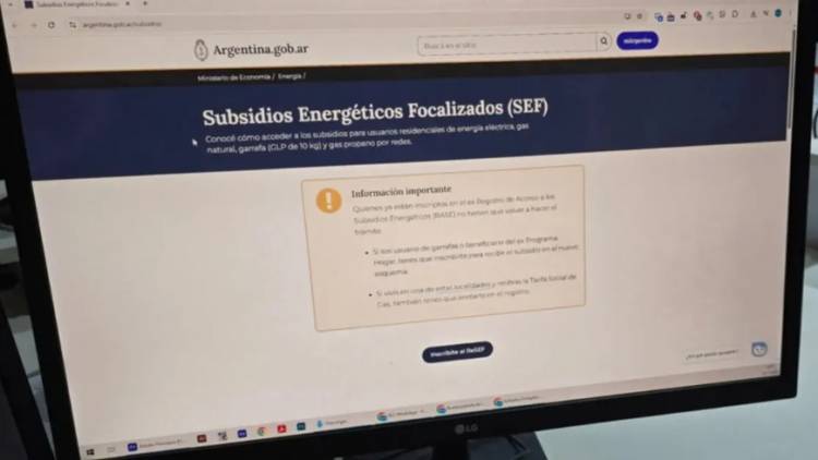 Paso a paso, cómo pedir el subsidio a la luz y al gas en la nueva página web del Gobierno