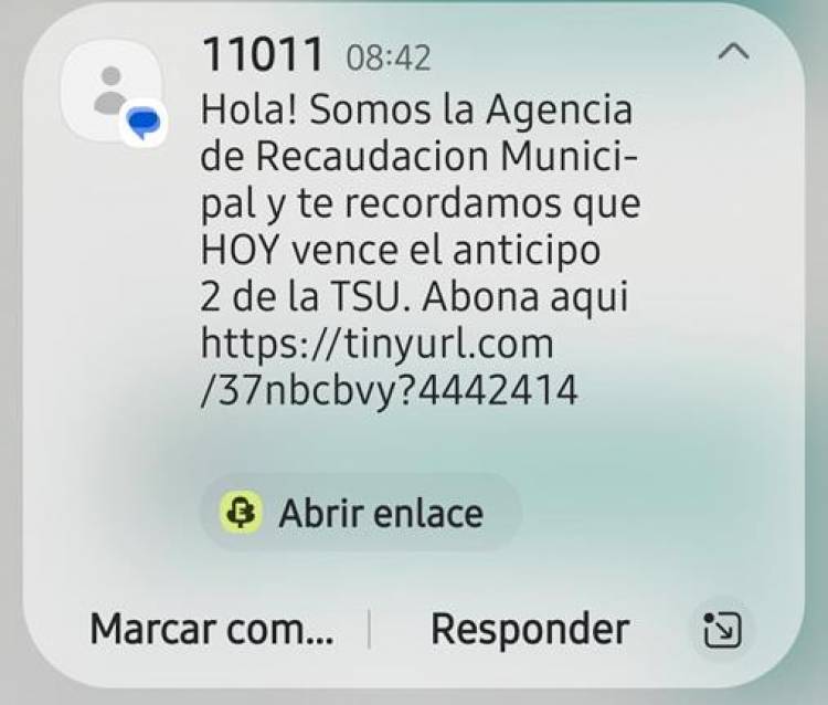 El Municipio de Coronel Rosales advierte sobre posibles estafas con mensajes de texto falsos a su nombre