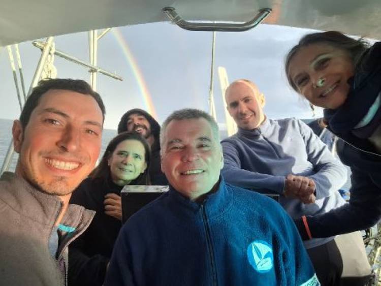 Comandado por el puntaltense Jorge Patoco, el Velero Galileo llegó a Malvinas