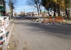 Corte de media calzada para reparación de hormigón en calle Uriburu 