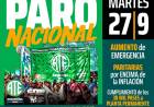Los trabajadores del Estado confirmaron un paro nacional y anticipan movilizaciones