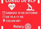 El Rotary Club de Punta Alta realizará un curso de RCP