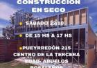 Se realizará un taller mixto de Construcción en Seco