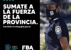 Continúan abiertas las inscripciones para la Policía Bonaerense