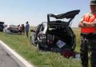 Ruta 3: Tres vehículos involucrados en un accidente de tránsito camino a Pehuen Co