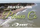Se celebra el 74° Aniversario de la fundación de Pehuen Co