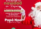 El Municipio invita a esperar la Navidad con feria de artesanos, shows en vivo y Papá Noel en Plaza Belgrano 