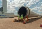 Uset visitó el Parque Eólico de Pampa Energía donde avanza la instalación de nuevos aerogeneradores 