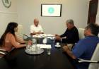 Uset recibió a las autoridades de UCIAPA para abordar temas sobre el futuro productivo del distrito 