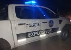 Se montó un operativo tras el hallazgo de un proyectil explosivo en un sector de la ciudad