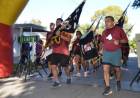 Se realizaron los 21K "Gesta de Malvinas" en las calles de Punta Alta y la Base Naval Puerto Belgrano