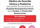 El Municipio de Coronel Rosales abre convocatoria para cubrir vacante de médicos y enfermero 