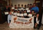 El Intendente Uset recibió a jóvenes deportistas puntaltenses destacados