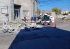 Comenzó la segunda etapa de reparación del pavimento en Urquiza y Buchardo