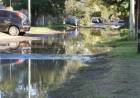 Por gestiones y reclamos del Municipio ABSA reparó caño de agua en calle González Fernández 
