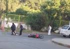 Una motociclista herida tras un accidente de tránsito