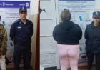 Aprehendieron a dos personas acusadas de robar prendas de vestir de tres locales del centro
