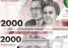 Comienza a circular el nuevo billete de 2000 pesos