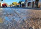 Las bajas temperaturas, la escarcha y las pérdidas de agua son un peligro para un  sector de la ciudad