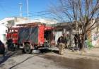 Bomberos Voluntarios asistieron al principio de incendio de una vivienda en Murature al 600