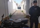 Detuvieron a un hombre por circular en una moto denunciada como robada
